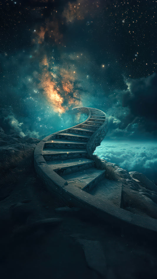 Celestial Staircase - Mobile Wallpaper